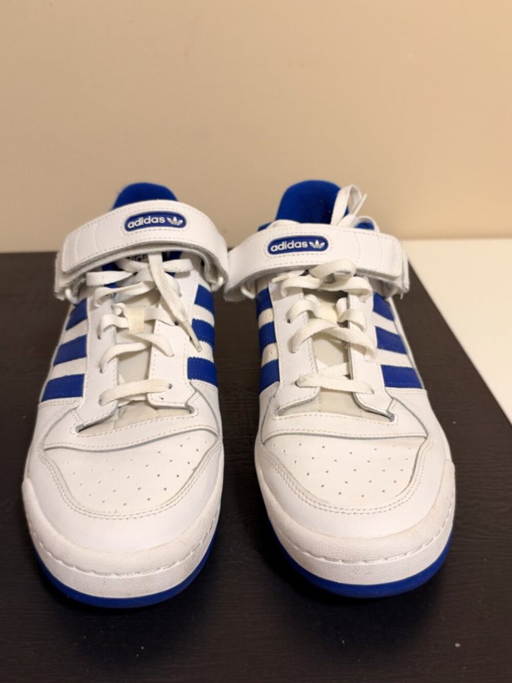 adidas Forum Low White Royal Blue FY7756 Mens Size 13 No Box